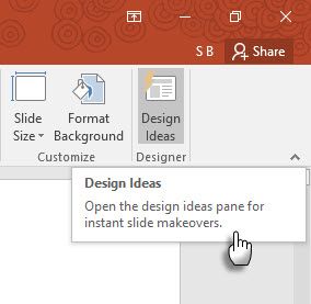 Design Ideas in PowerPoint