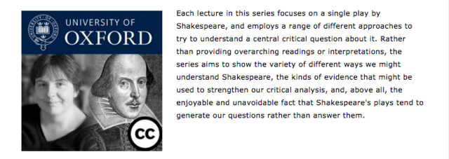Shakespeare Course