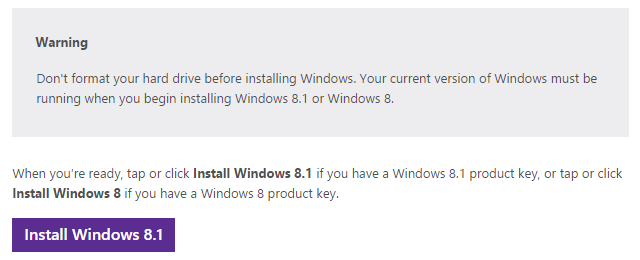 Windows 8.1 Installation Files