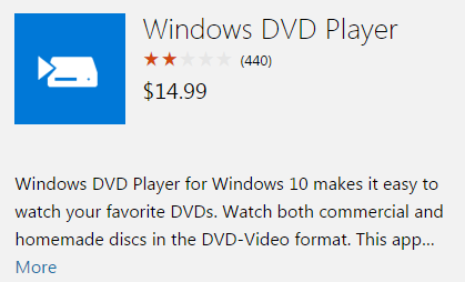 Windows DVD Player US Store
