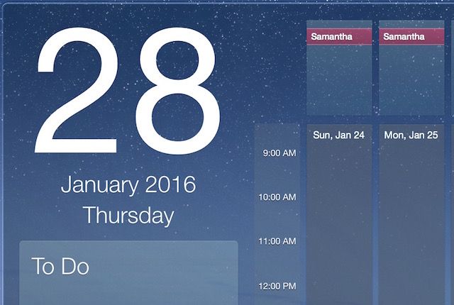 blotter calendar for mac