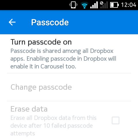 dropbox-passcode-android