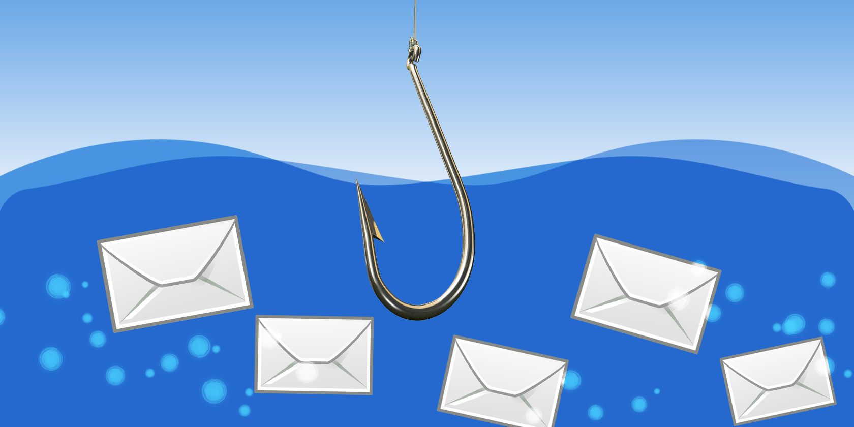 A hook trying to phish emails 