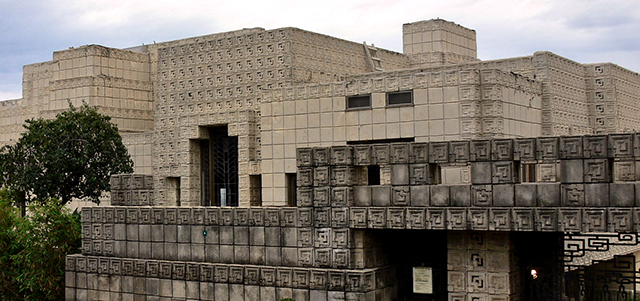Ennis House Front View 2005