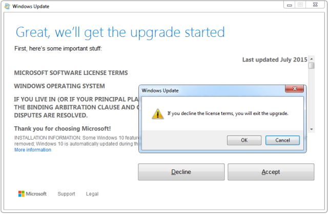 Windows 10 Upgrade Decline Accept 2