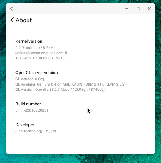drivers in remix os