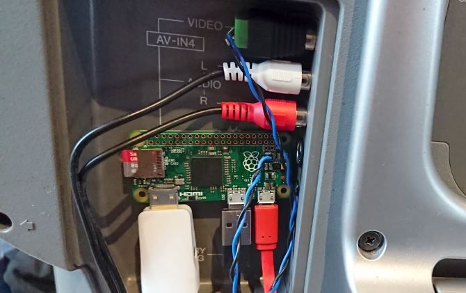 Hook up a Raspberry Pi Zero to your TV