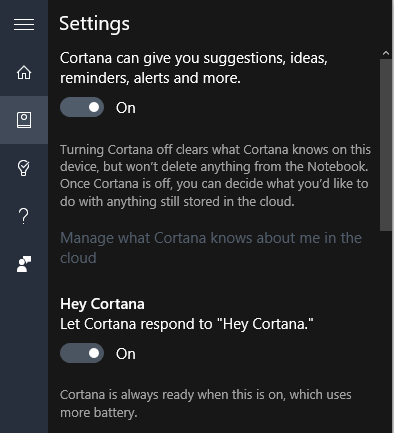 Musiikin tunnistaminen Cortana 3