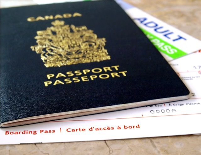 A canadian passport