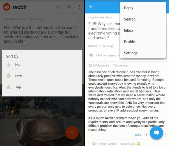 Best-reddit-mobile-app-official-sort-reply