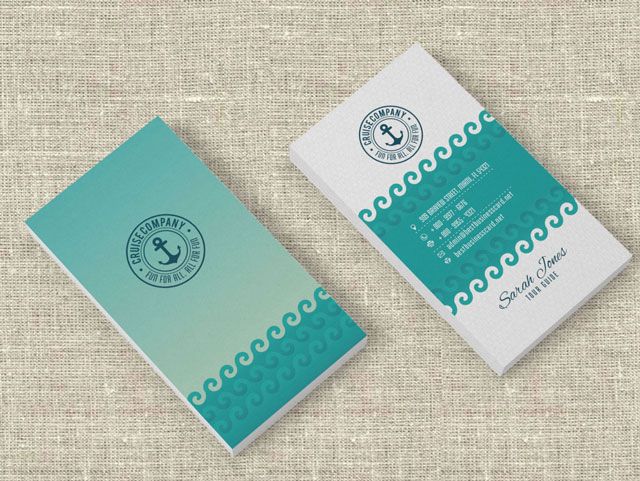 Business Cards for The Travel Agents
