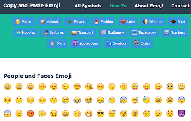 Emojis-Text-Faces-Emoticons-Copy-and-Paste-Emoji