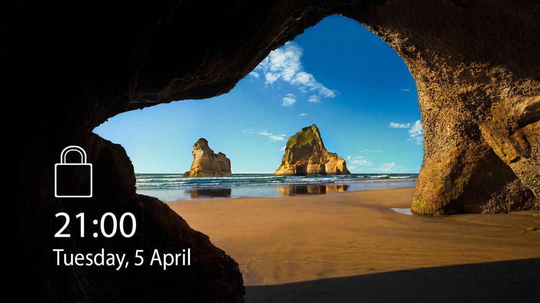 Native Computer Lock Screen Where Were the Windows 10 Lock Screen Photos Taken?