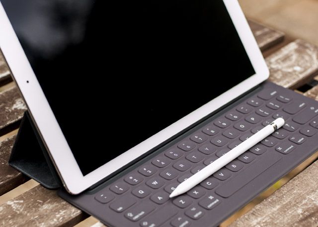 iPad Pro With Keyboard and Pen