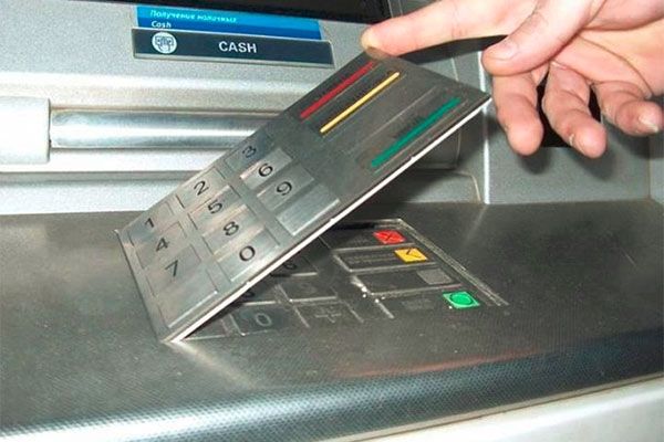 ATM Fake Number Pad