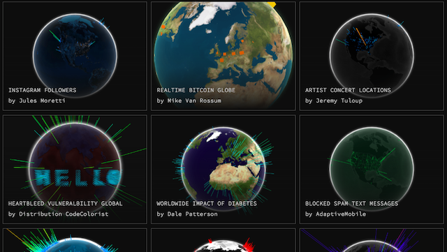 Chrome-Experiments-WebGL-Globe