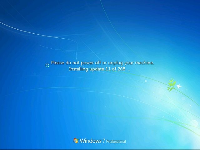 Windows 7 Windows Update 208