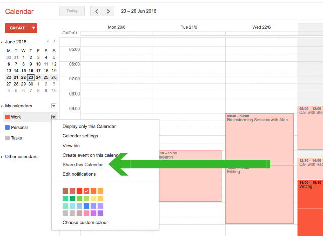 How to Share Your Google Calendar With Anyone
