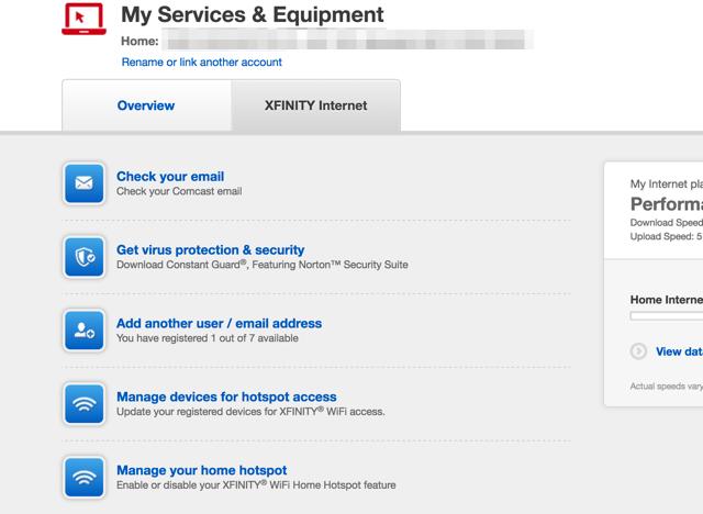 xfinity-services-equipment