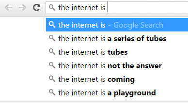 The Internet Is A Series Of Tubes