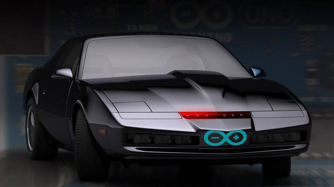Make a Knight Rider LED Scanner with Arduino