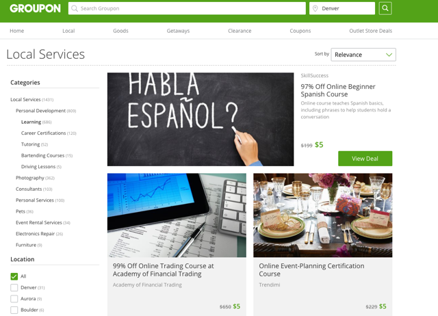 groupon-learning