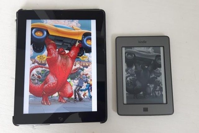 iPad and Kindle compared