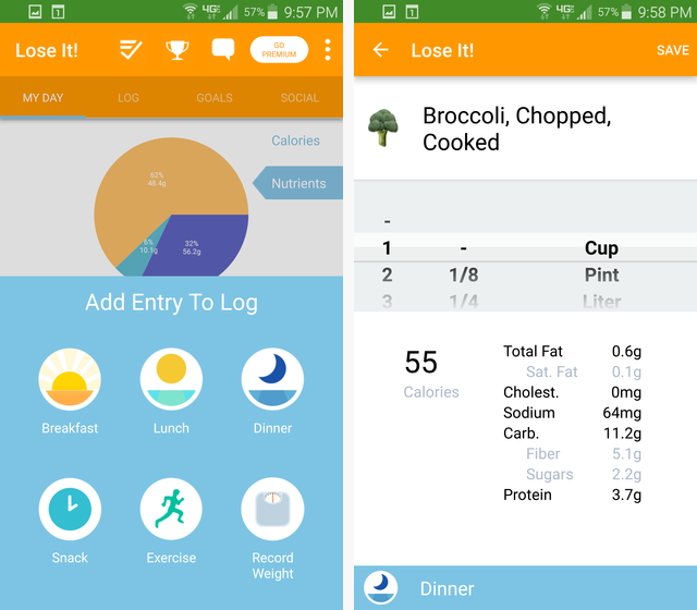 5 Best Android Apps for Tracking Calories