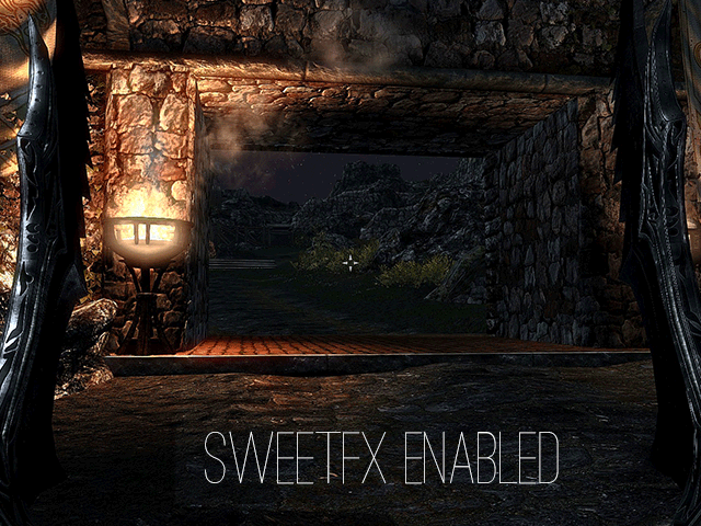 SweetFX Skyrim First Person View