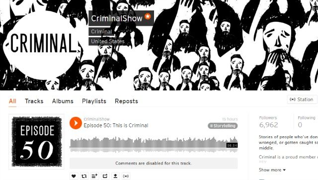 Criminal Podcast on SoundCloud