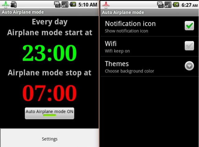 Auto Airplane Mode App Android