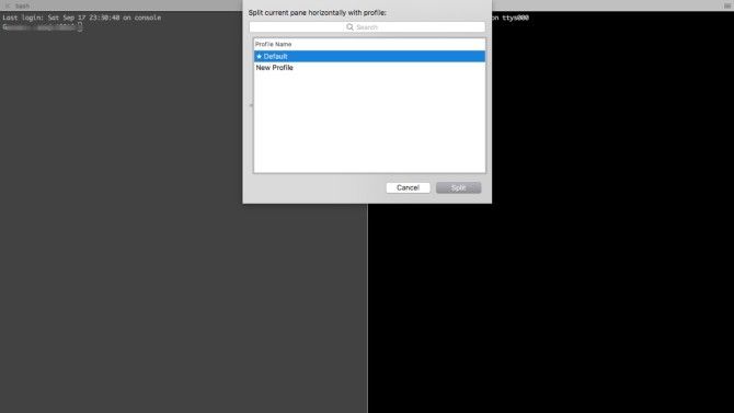 iTerm Mac Terminal Example Screenshot