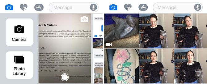 iOS 10 Messages Photos