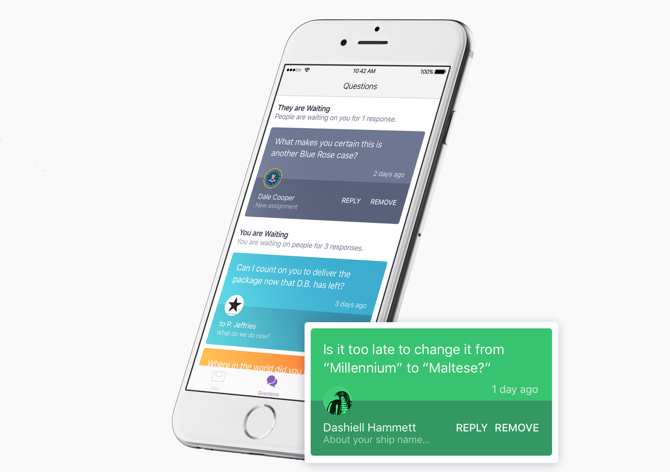 Notion AI Email App Promo Screenshot