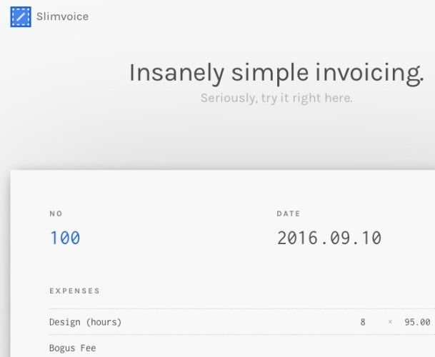 Slimvoice Invoicing Solution