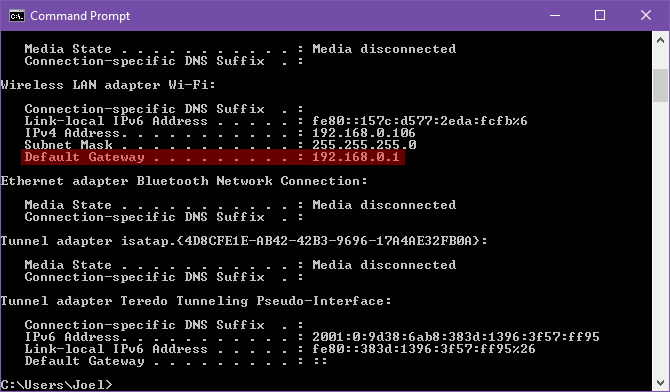 windows 10 command prompt ipconfig - 50 nomi Wi-Fi divertenti per il router e la rete domestici