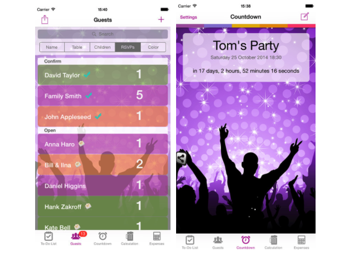 iOS Apps Birthday Planner