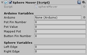 Sphere Mover Script With Empty Variables