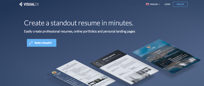 Resume Tool -- VisualCV
