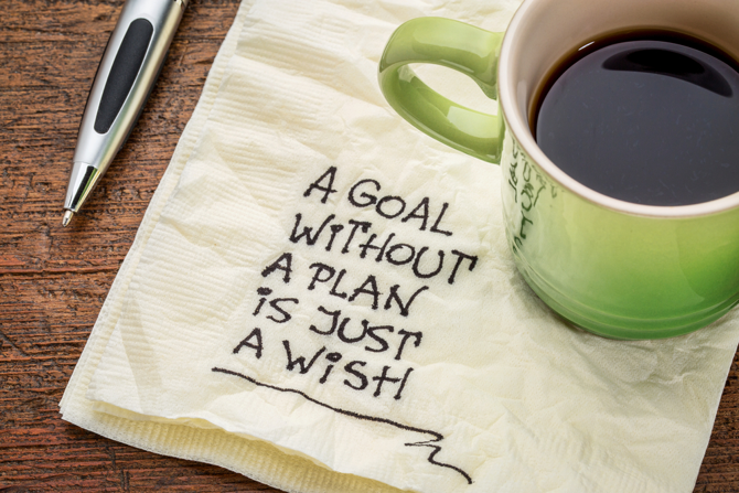 Agile personal management requires plans to meet your goals