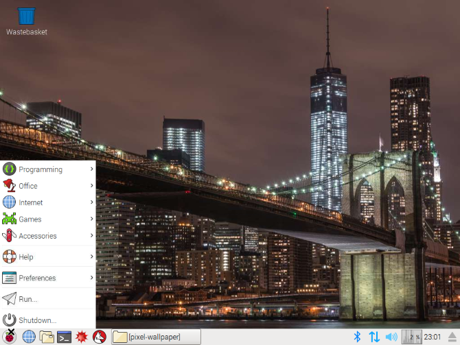 Raspbian Pixel Desktop Again