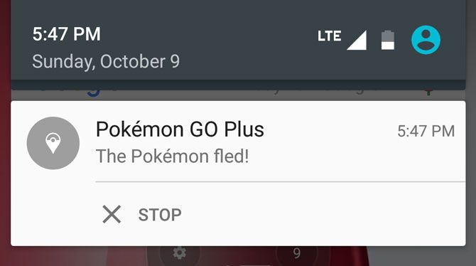 Pokemon GO Plus Notifications