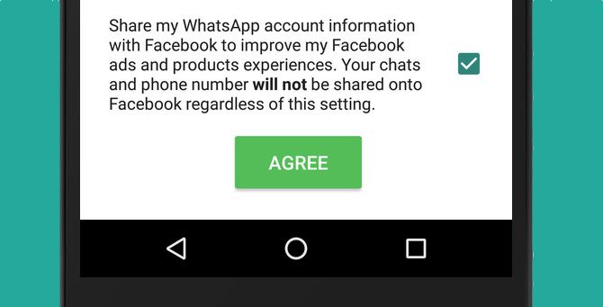 WhatsApp New Feature -- Facebook Share Information Privacy