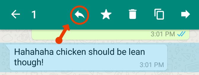 WhatsApp New Feature -- Quote Message Replies