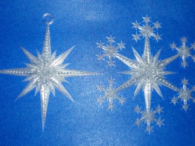 3d print star snowflake