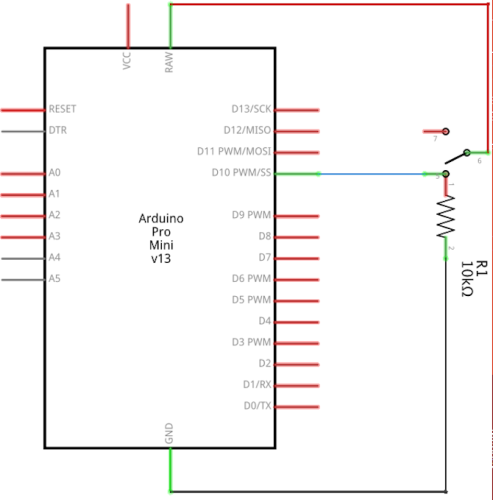 Arduino Shortcut Circuit