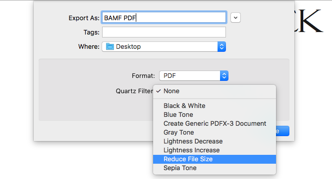 how to reduce size of pdf file on a tablet