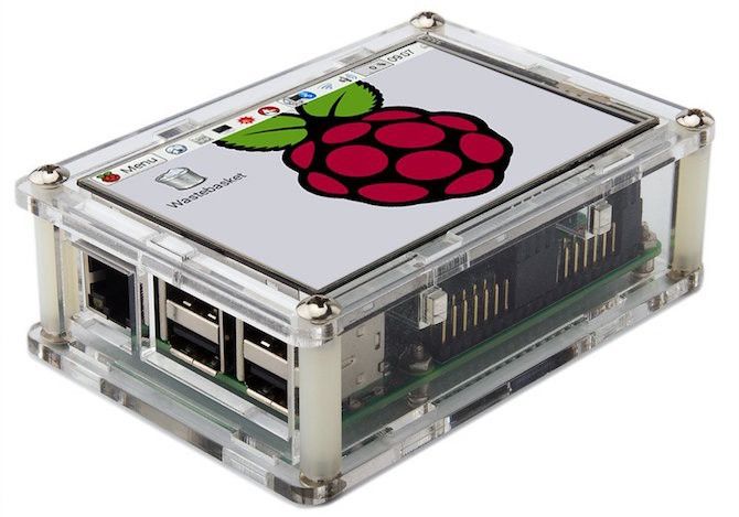 raspberry pi touchscreen case