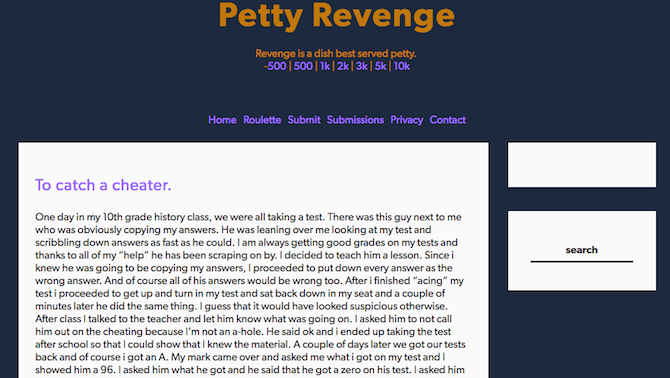 Instant Justice Revenge Karma -- Petty Revenge