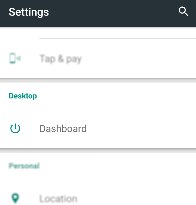 Android Maru OS Dashboard